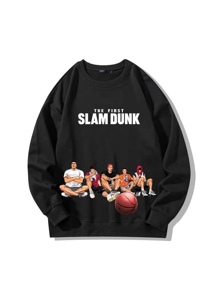 New Slam Dunk Round Neck Hoodie