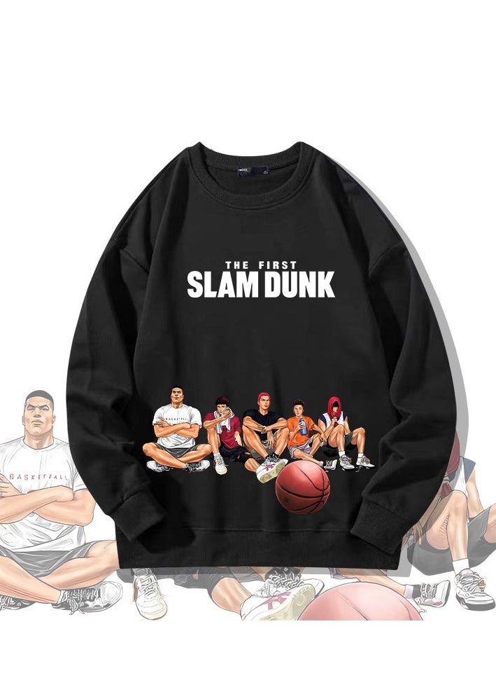New Slam Dunk Round Neck Hoodie