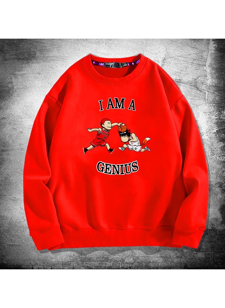 New Slam Dunk Round Neck Hoodie