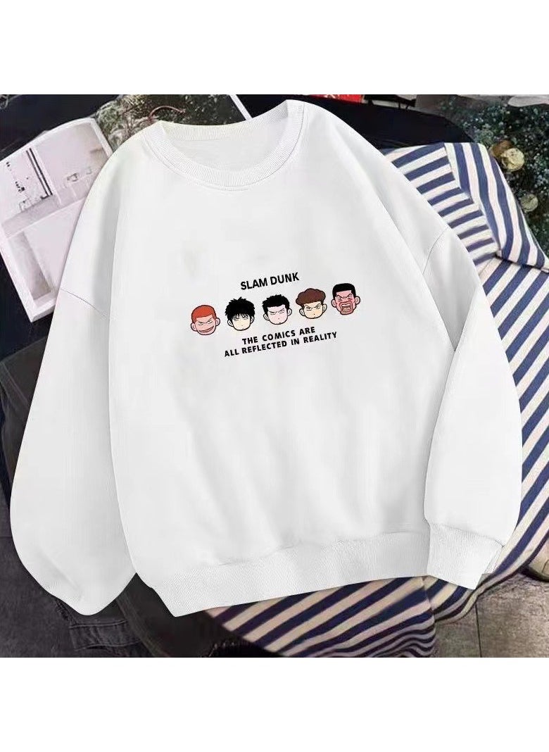 New Slam Dunk Round Neck Hoodie