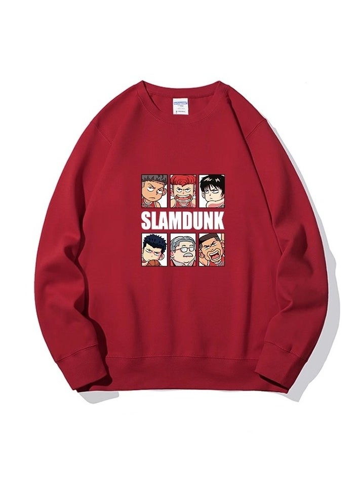 New Slam Dunk Round Neck Hoodie
