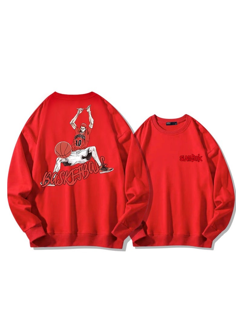New Slam Dunk Round Neck Hoodie