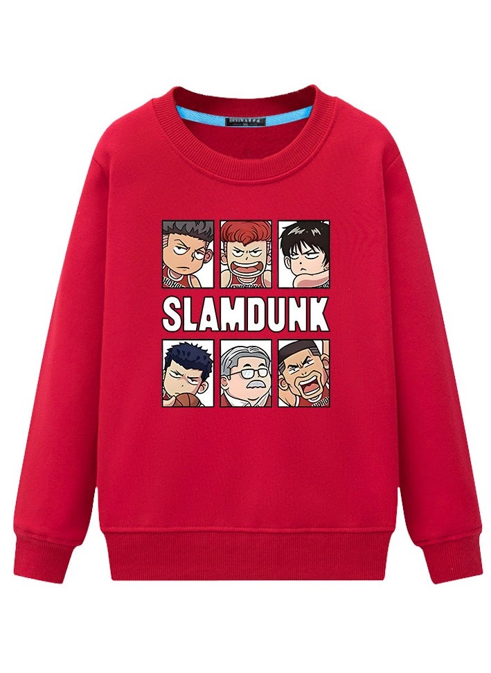 New Slam Dunk Round Neck Hoodie