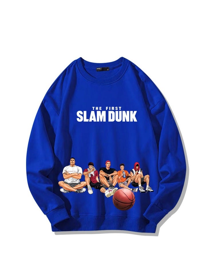 New Slam Dunk Round Neck Hoodie