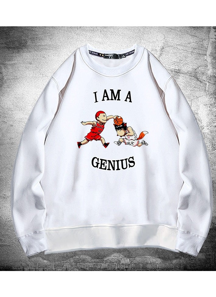 New Slam Dunk Round Neck Hoodie