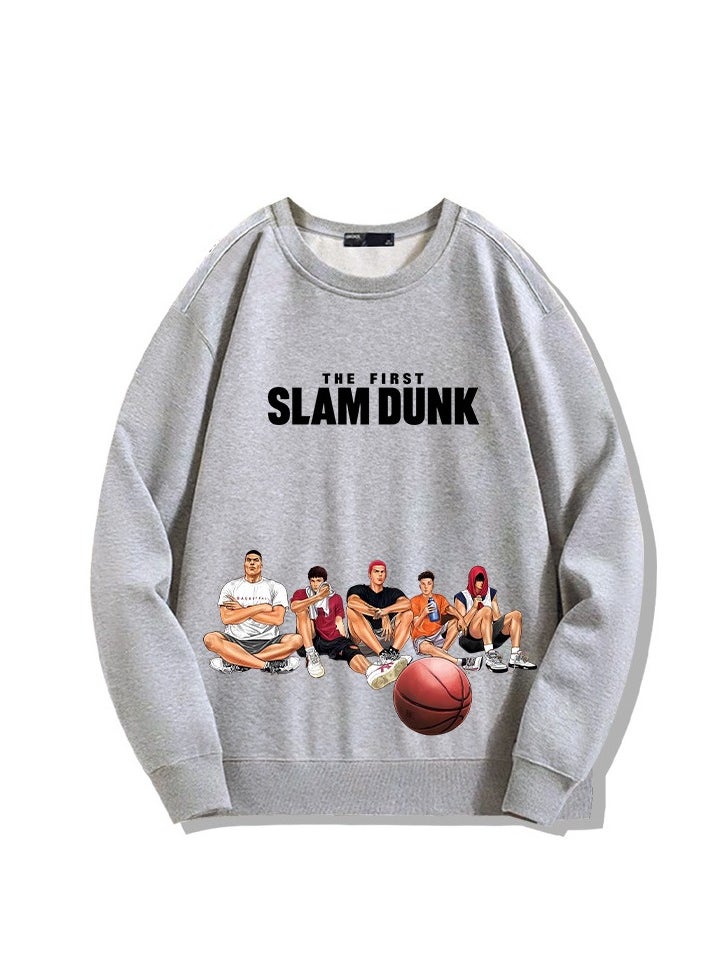 New Slam Dunk Round Neck Hoodie