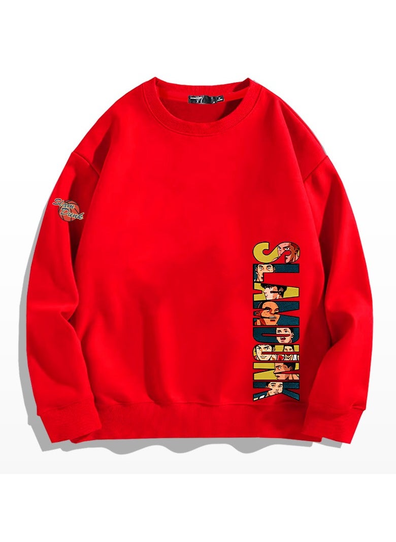 New Slam Dunk Round Neck Hoodie