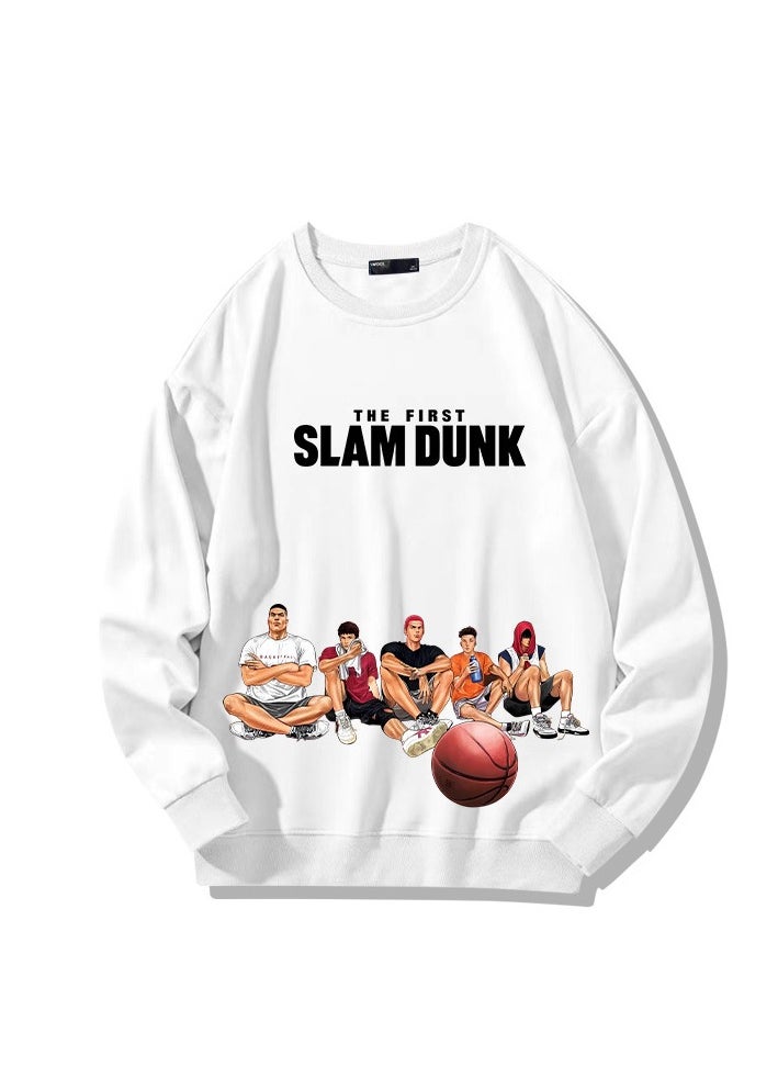 New Slam Dunk Round Neck Hoodie