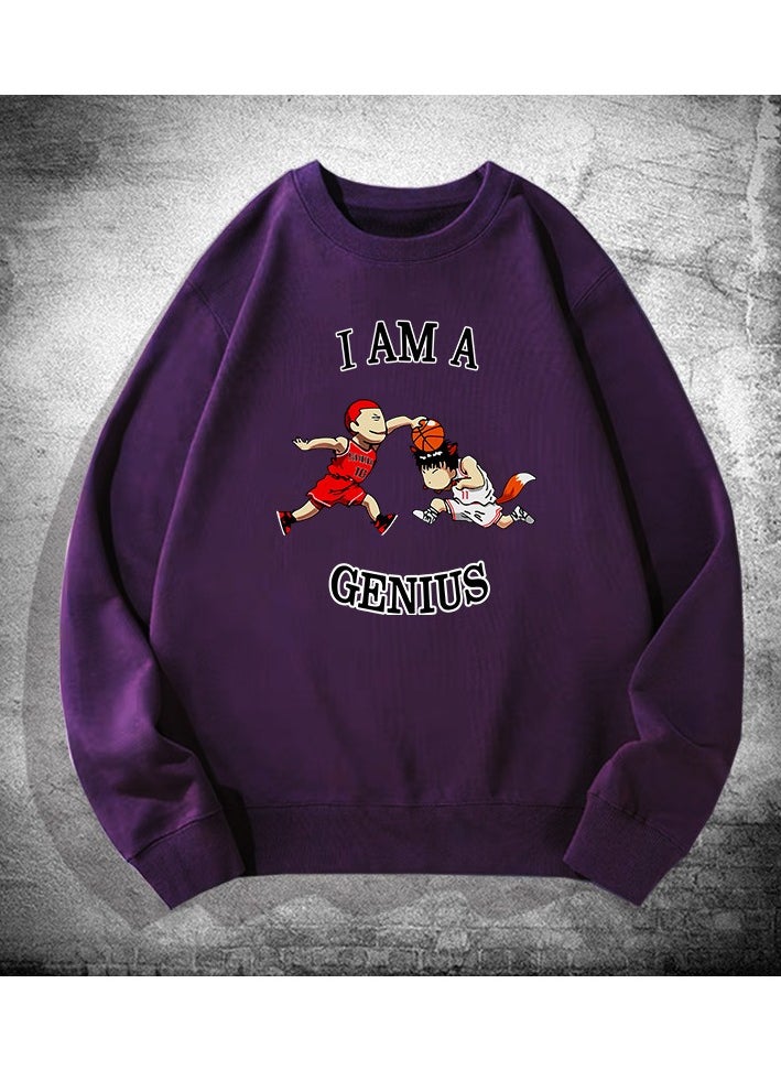 New Slam Dunk Round Neck Hoodie