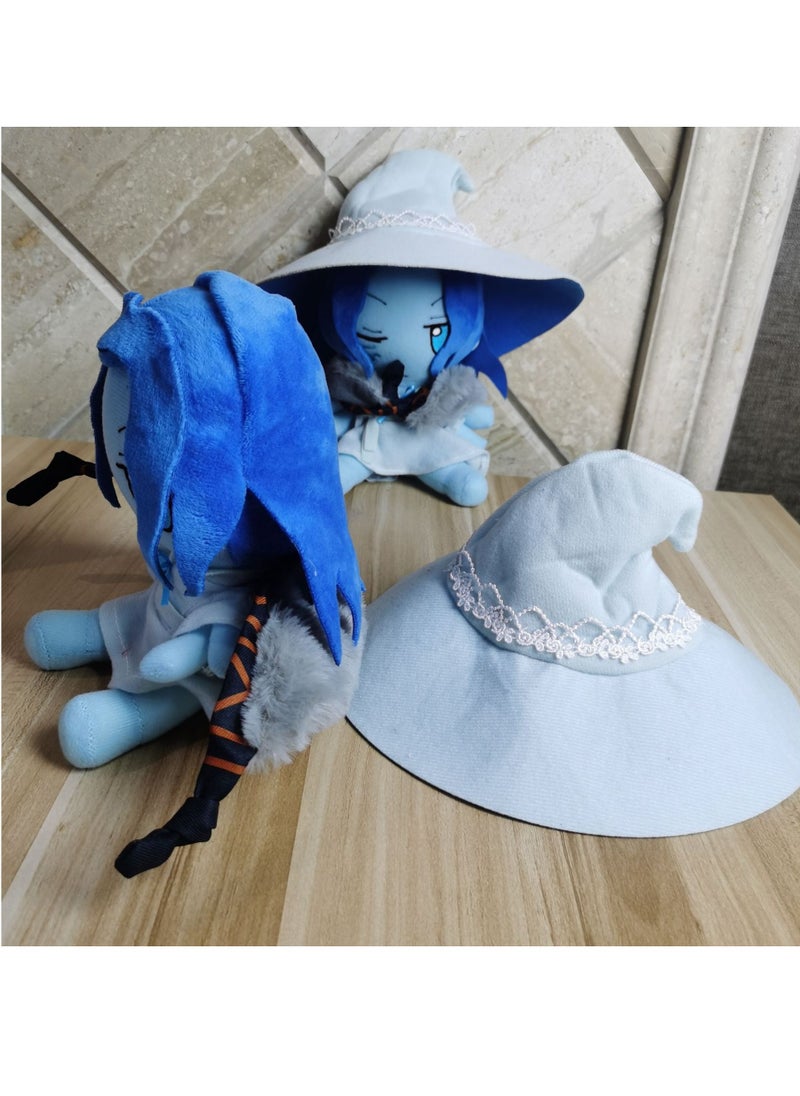 Anime Plush Ranni Plush Doll Dress Up Plush Doll Fumo Puppet Toy Suitable for Sending Fans and Friends Birthdays, Holiday Gifts, Home Decoration (25cm)
