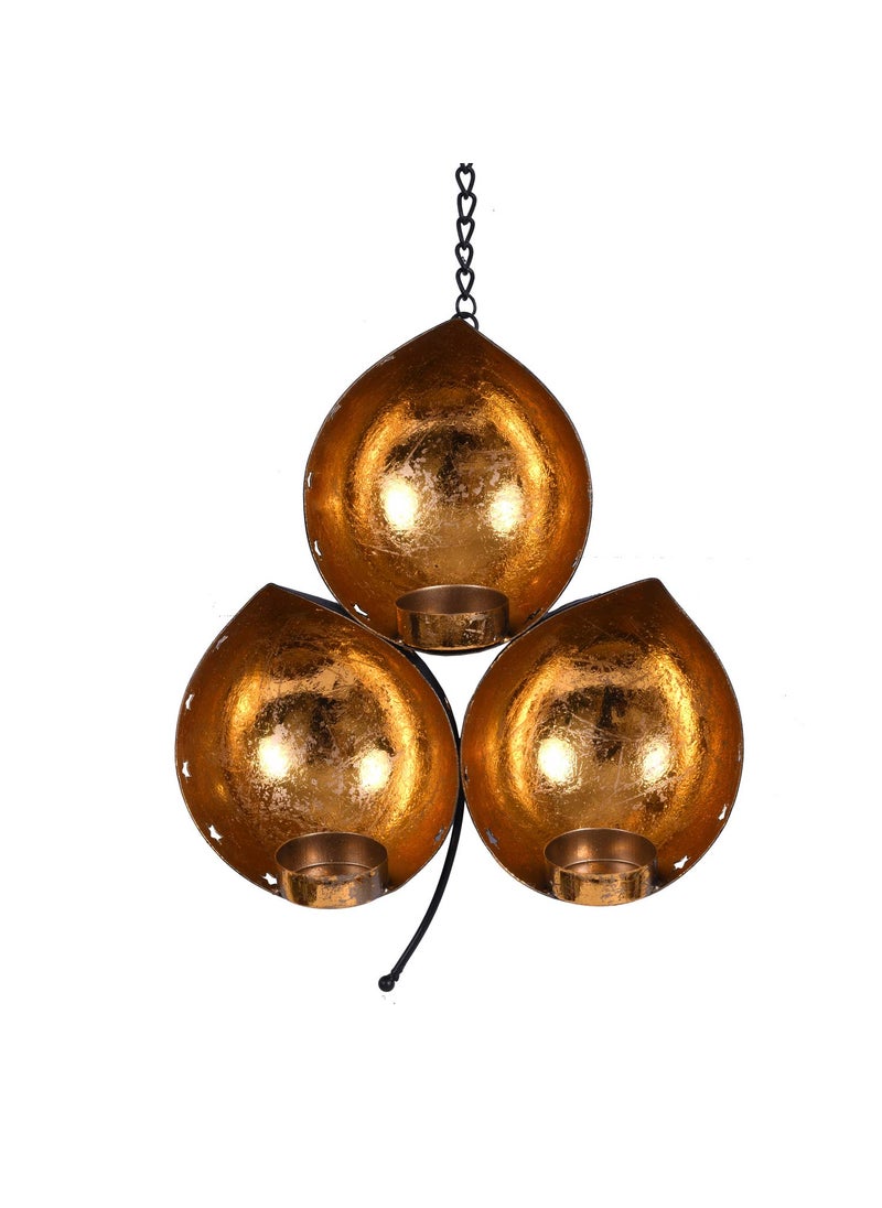 Collectible India Candle Wall Sconce Votive tealight Holder Hanging Iron Home Office Decoration