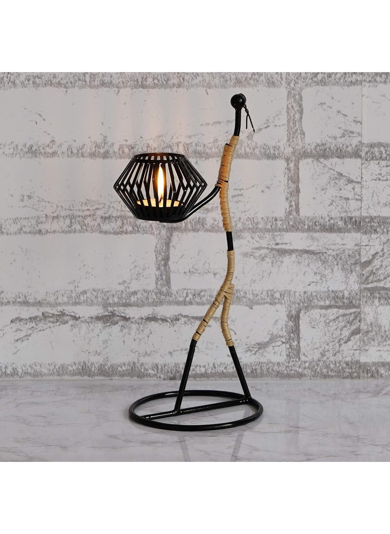 Webelkart Premium Trible Lady Tealight Candle Holder for Home Decor| Candle Holder for Diwali Decoration (11.00 Inches)