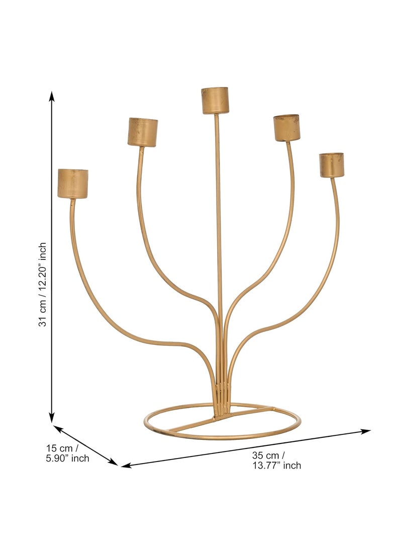 WebelKart Premium Candle Stick Holder |Candle Holder for Home/Office/Diwali Decoration (13.5