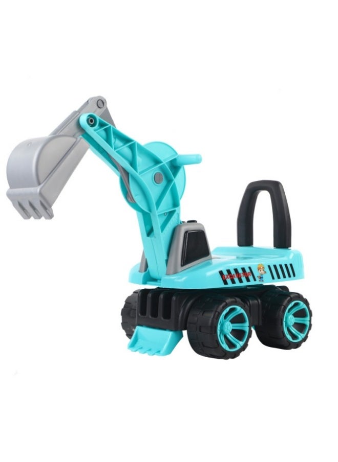 Children's Excavator 1-6 Years Old With Music, Lights, Can Sit and Slide Construction Vehicle, 360-degree Rotation, Baby Toy Car.