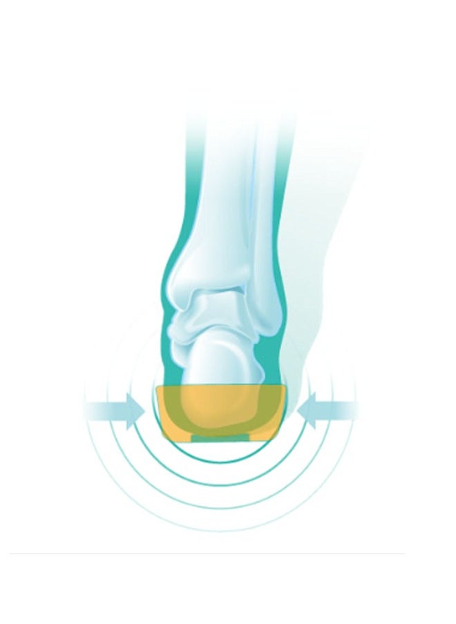OPPO Silicone Heel Cushion 5454 – Medical-Grade Heel Support for Shock Absorption & Pain Relief