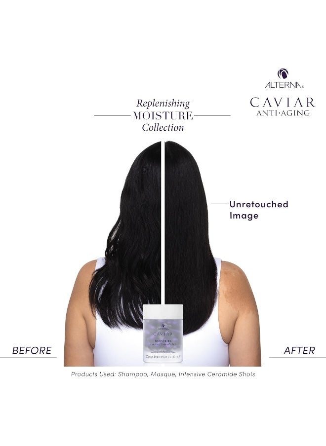 Caviar Anti-Aging Replenishing Moisture Hair Treatment Serum Capsules | Leave-In Hair Treatment | Boost Strength, Restore & Hydrate Hair | 0.68 Fl. Oz.
