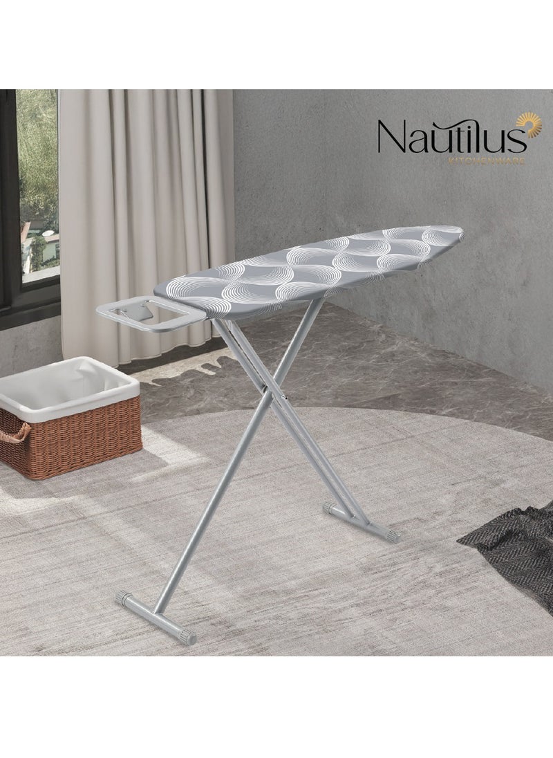 Nautilus Monoblock Ironing Board 109Cm X 33Cm - Steel