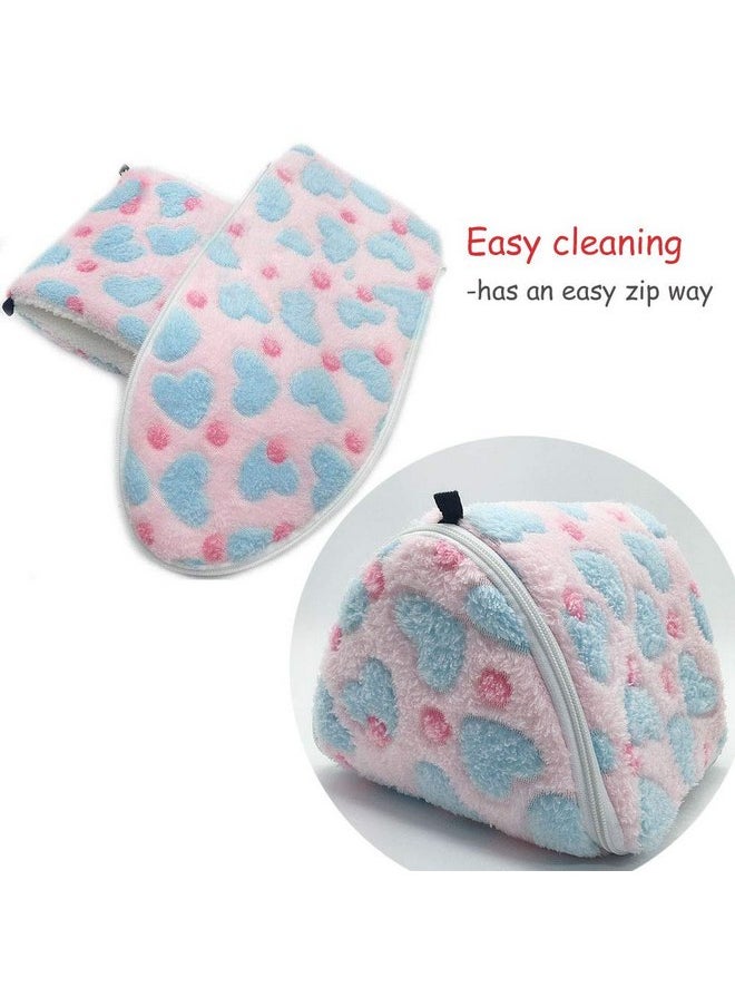 Oncpcare Detachable Winter Warm Guinea Pig Bed, Plush Sugar Glider Hammock Nest Home, Small Animal Cage Accessories Bedding for Hamster Chinchilla Ferret Squirrel Degu
