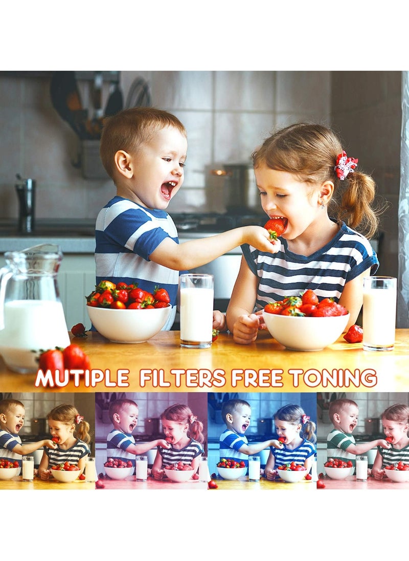 Kids Camera 8MP HD Digital Camera for Kids Mini 2 Inch Screen Children's Camera with 32GB SD Card Birthday/ New Year Toys for Kids