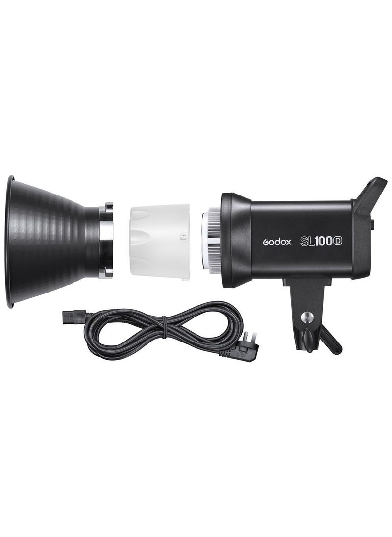 Godox SL100D Bowens Mount LED Video Light | 100W Daylight LED Light | Adjustable Brightness | Perfect for Photography & Videography
