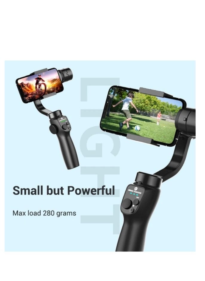 F10 3-Axis Gimbal Stabilizer | Foldable Handheld Smartphone Stabilizer for Smooth Video Recording | AI Tracking, Gesture Control & Vlogging | Stabilizes Your Footage for Professional Quality