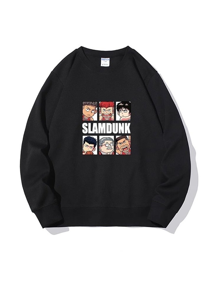 New Slam Dunk Round Neck Hoodie