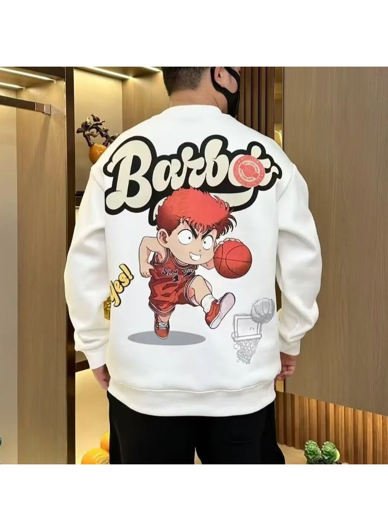New Slam Dunk Round Neck Hoodie