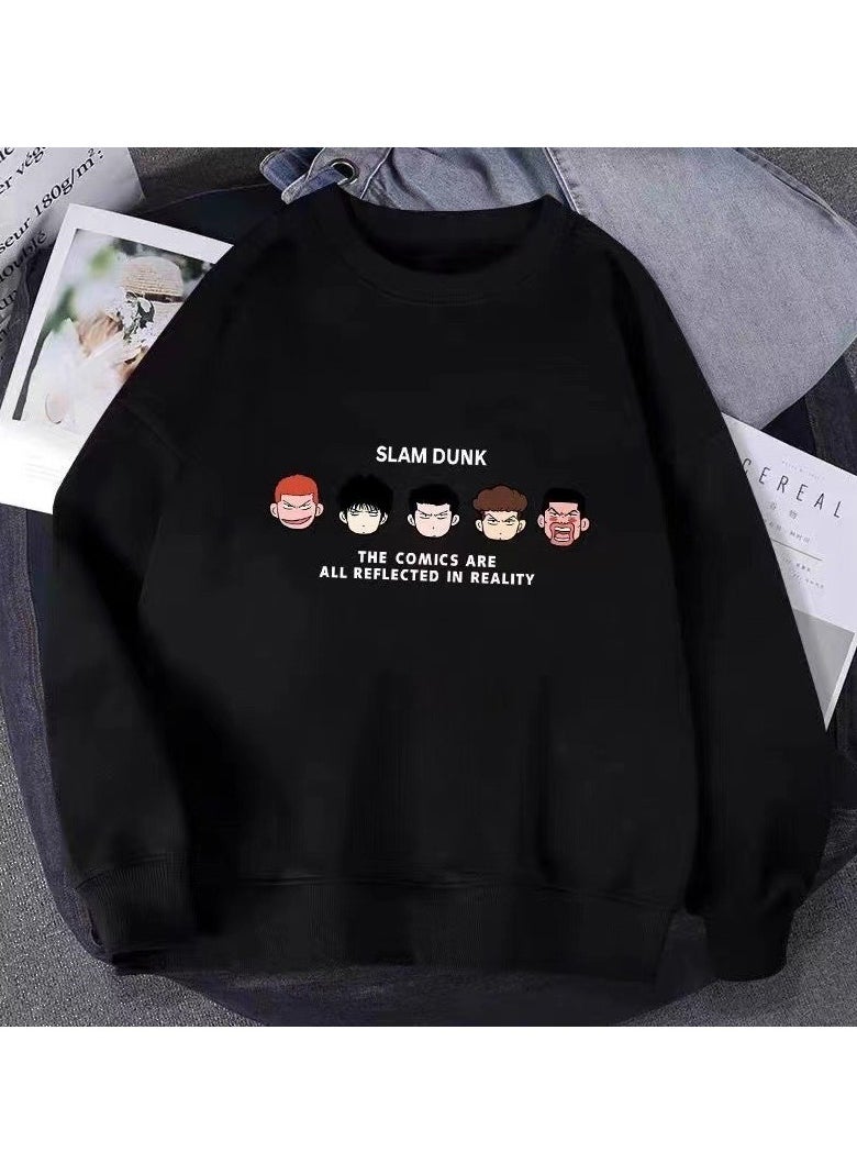 New Slam Dunk Round Neck Hoodie