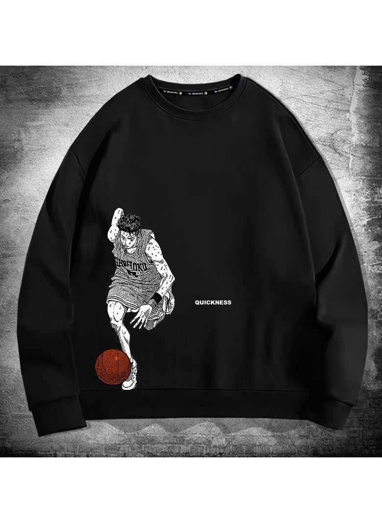 New Slam Dunk Round Neck Hoodie