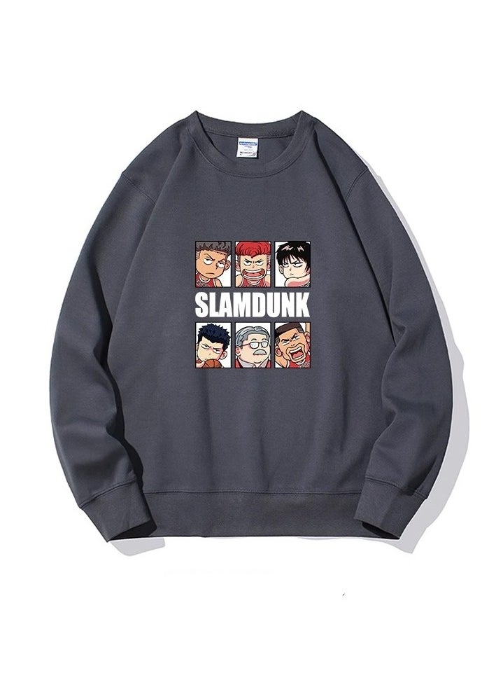 New Slam Dunk Round Neck Hoodie