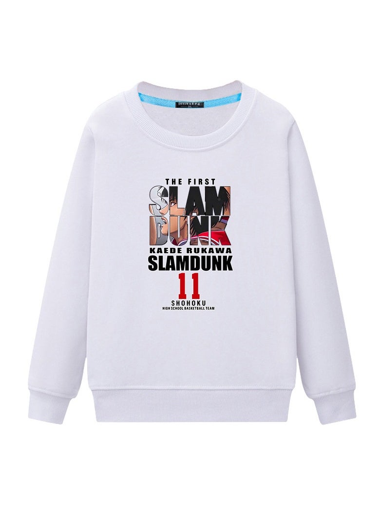 New Slam Dunk Round Neck Hoodie