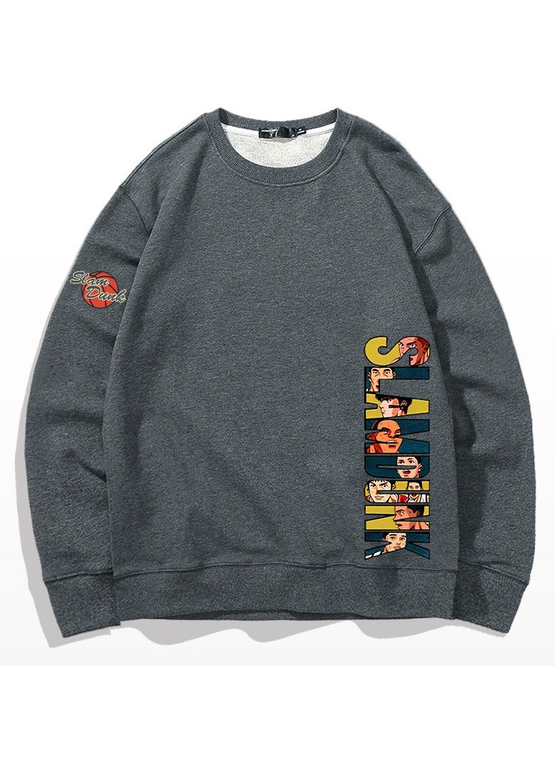 New Slam Dunk Round Neck Hoodie