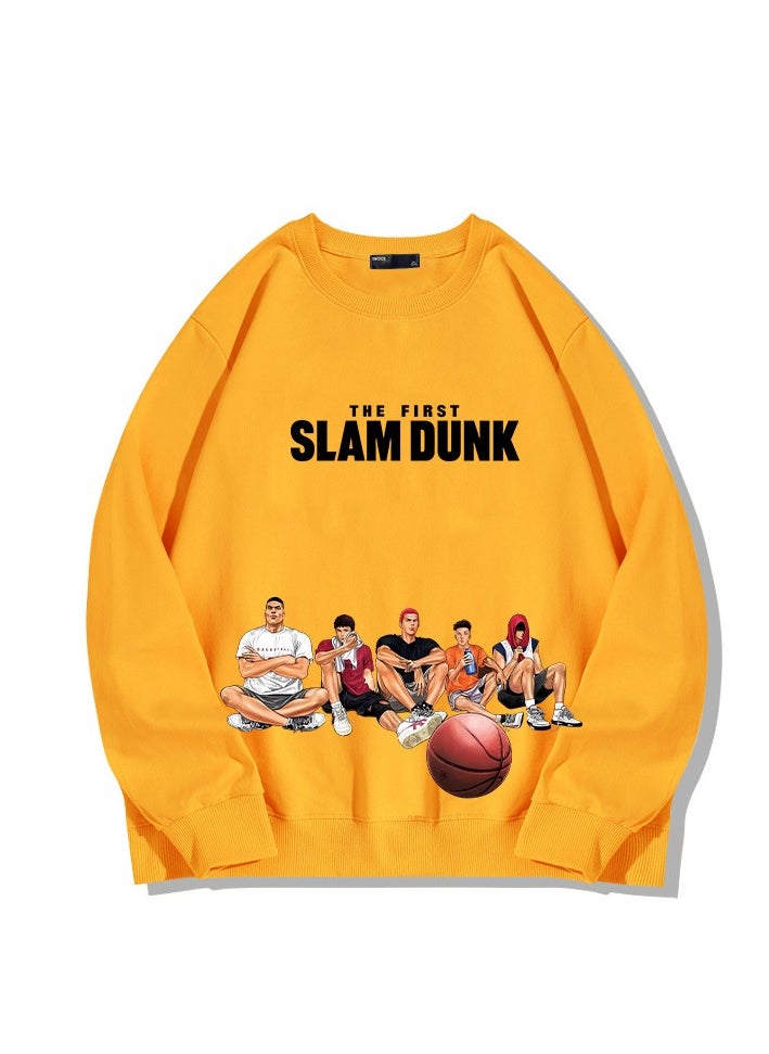 New Slam Dunk Round Neck Hoodie