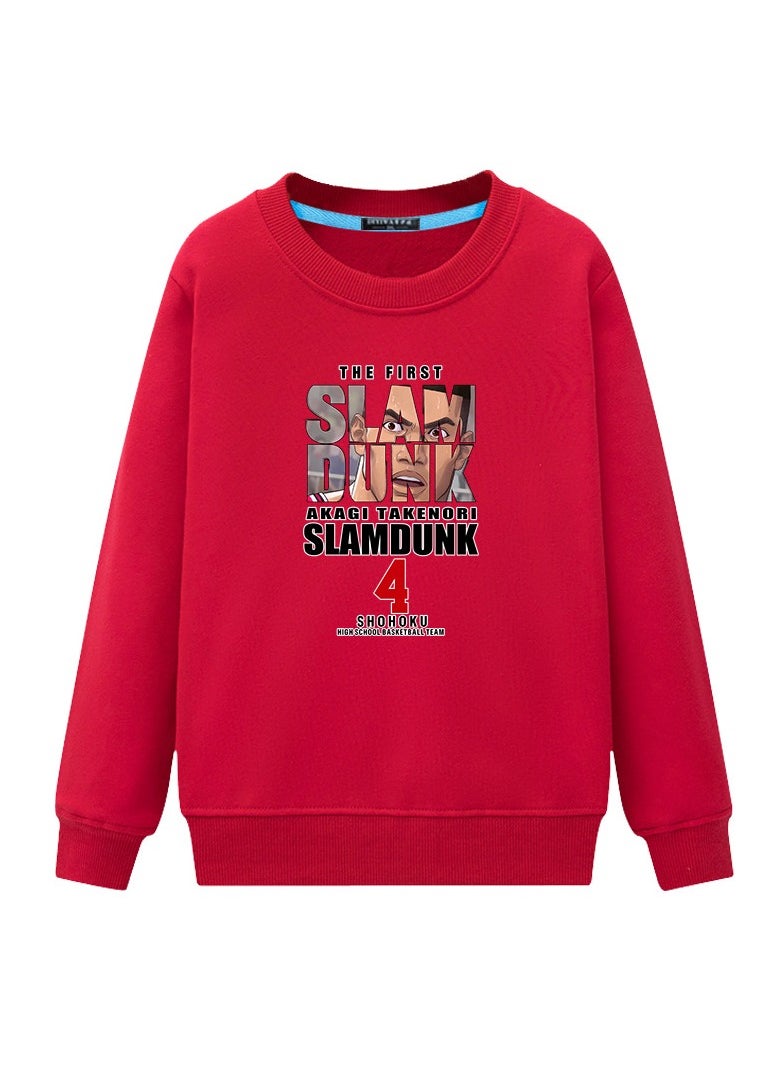 New Slam Dunk Round Neck Hoodie