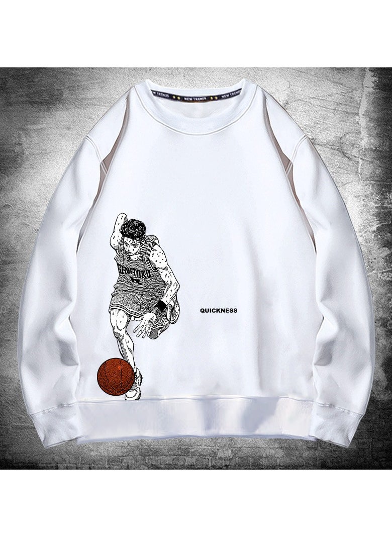 New Slam Dunk Round Neck Hoodie