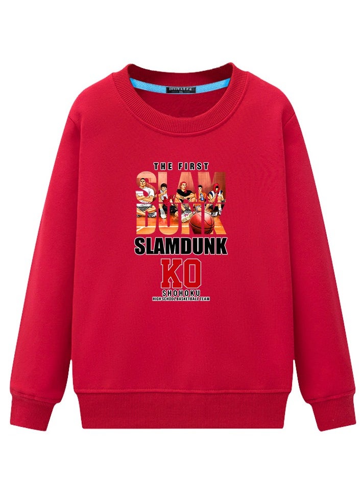 New Slam Dunk Round Neck Hoodie