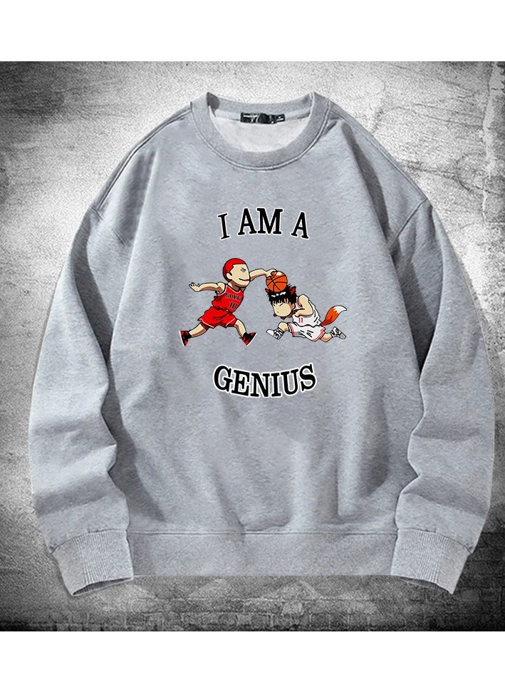 New Slam Dunk Round Neck Hoodie