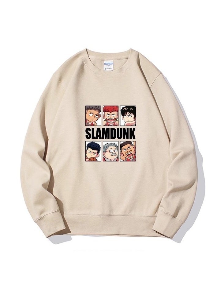 New Slam Dunk Round Neck Hoodie