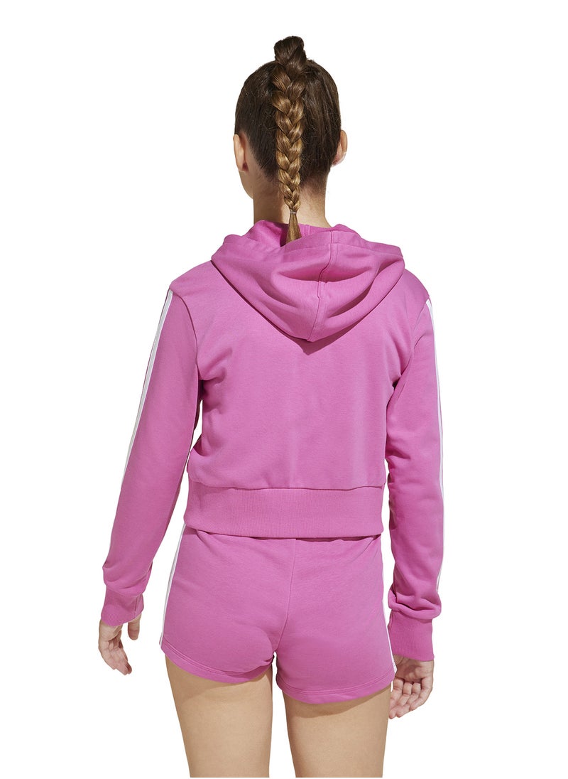 Youth French Terry Ribbed Cuff Hoodie
