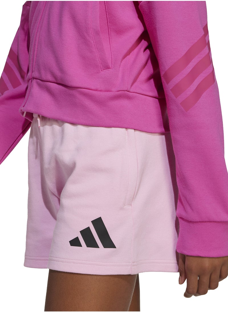 Youth Future Icons 3 Stripes Full-Zip Hooded Track Jacket