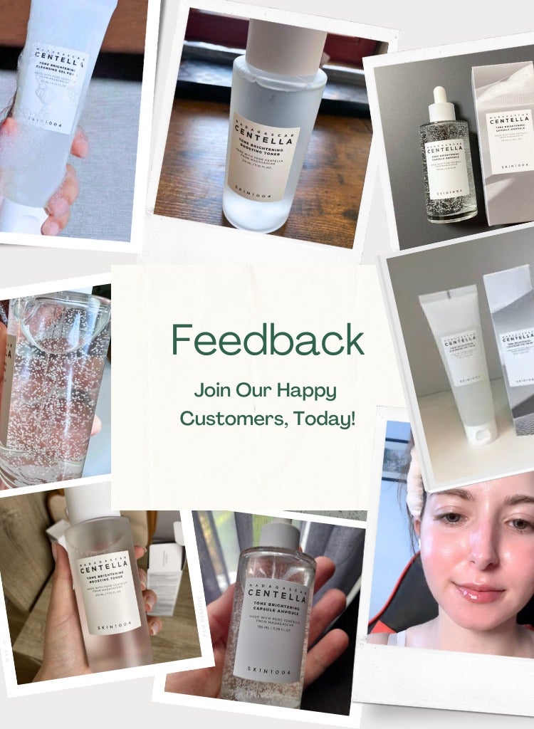 Madagascar Centella Tone Brightening Boosting Pack – Foam Cleanser 125ml, Toner 210ml & Capsule Ampoule 100ml Set – Hydrating & Radiance-Enhancing Skincare Trio 435ml