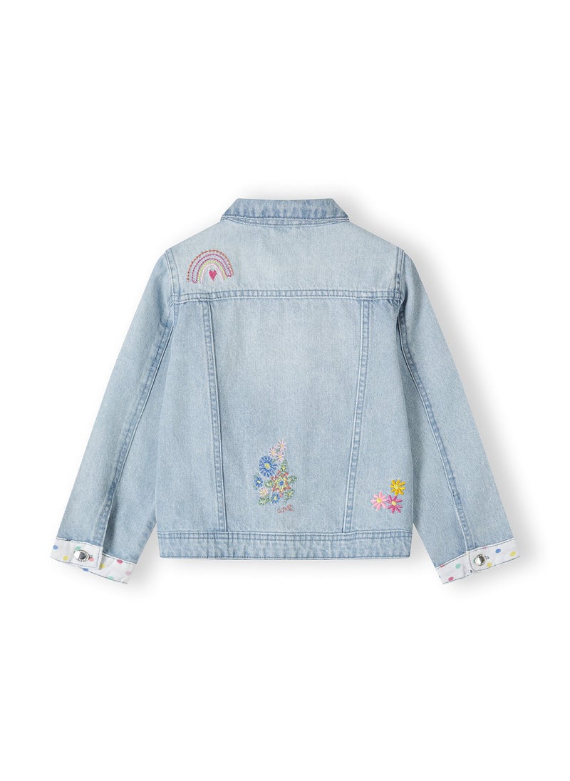 Kids Boys  Collared Denim Jacket