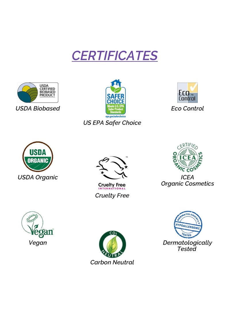 2-in-1 Baby Shampoo and Body Foaming Wash 400ml x 2 - Healthy Skin Essential - Protect Sesitive Skin - No SLS, SLES or Paraben Free, Fully Organic