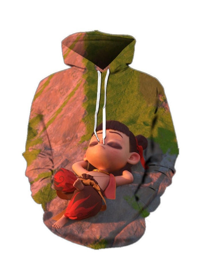 Nezha Movie Animation Merchandise Collaboration Cotton Loose Student Jacket