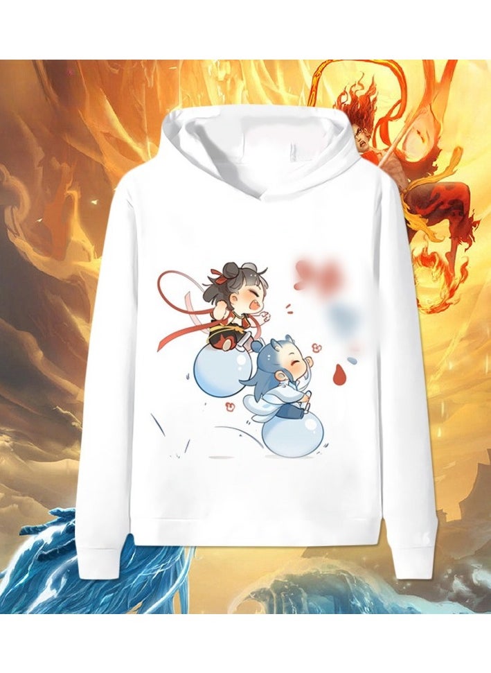 Nezha Movie Animation Merchandise Collaboration Cotton Loose Student Jacket