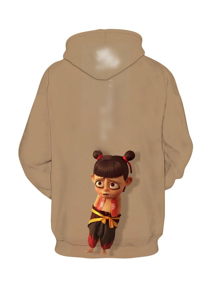 Nezha Movie Animation Merchandise Collaboration Cotton Loose Student Jacket