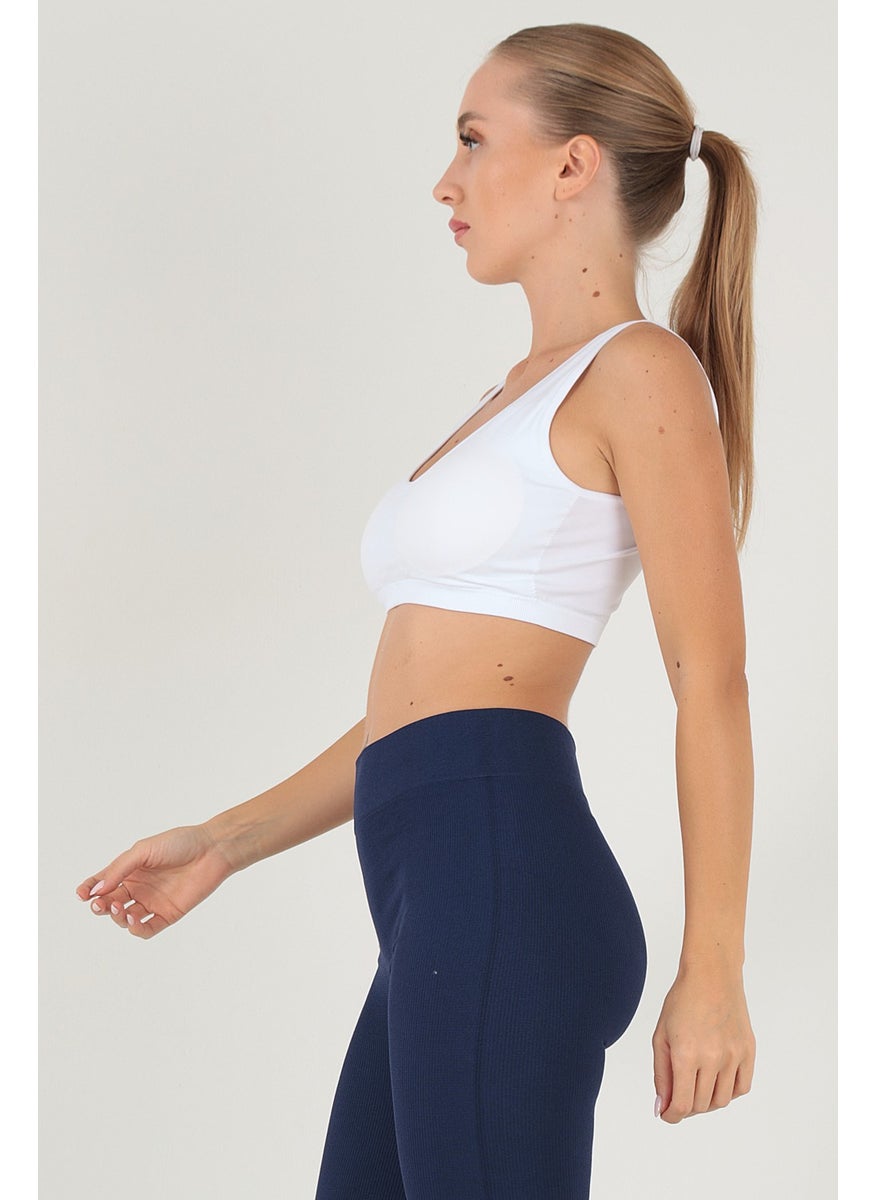 Seamless Covered Sports Bustier