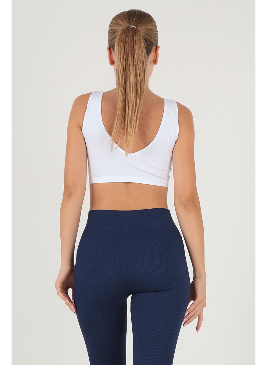 Seamless Covered Sports Bustier