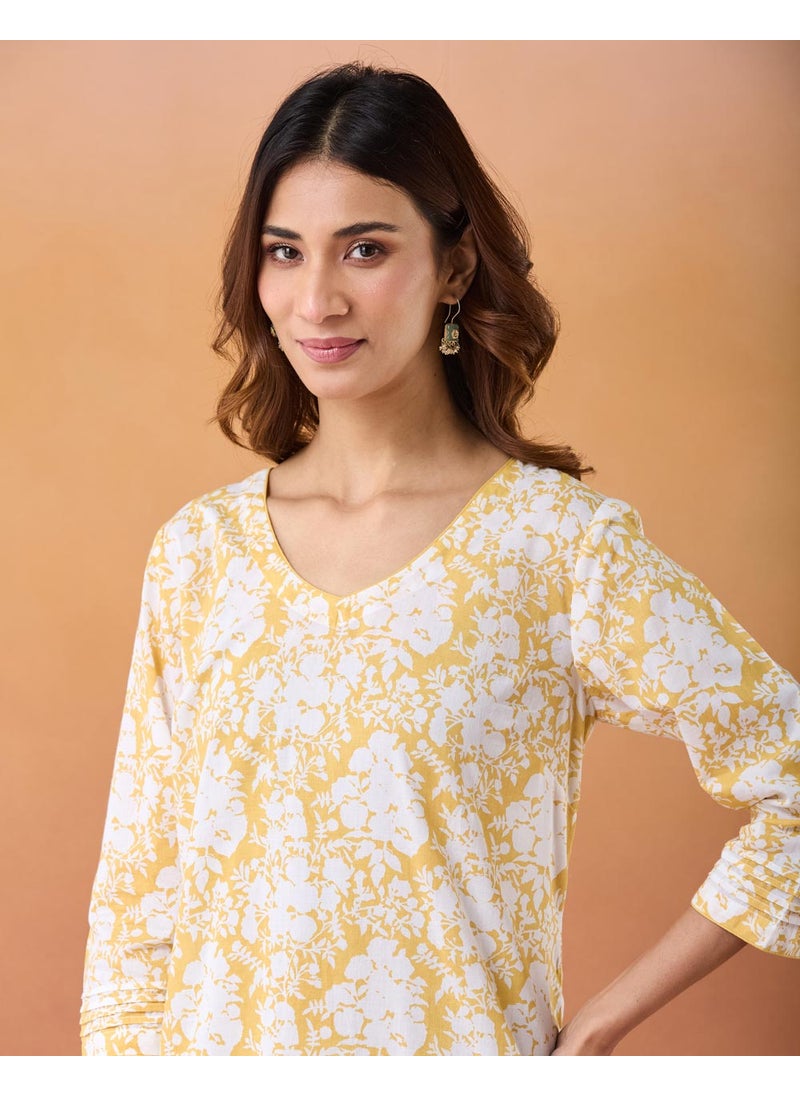 Printed Pant & Kurta Set