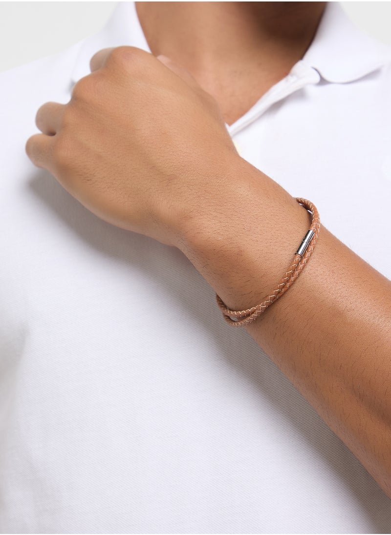 Leather Single Bracelet